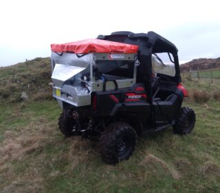 Chapman MF350 UTV Mounted Feeder