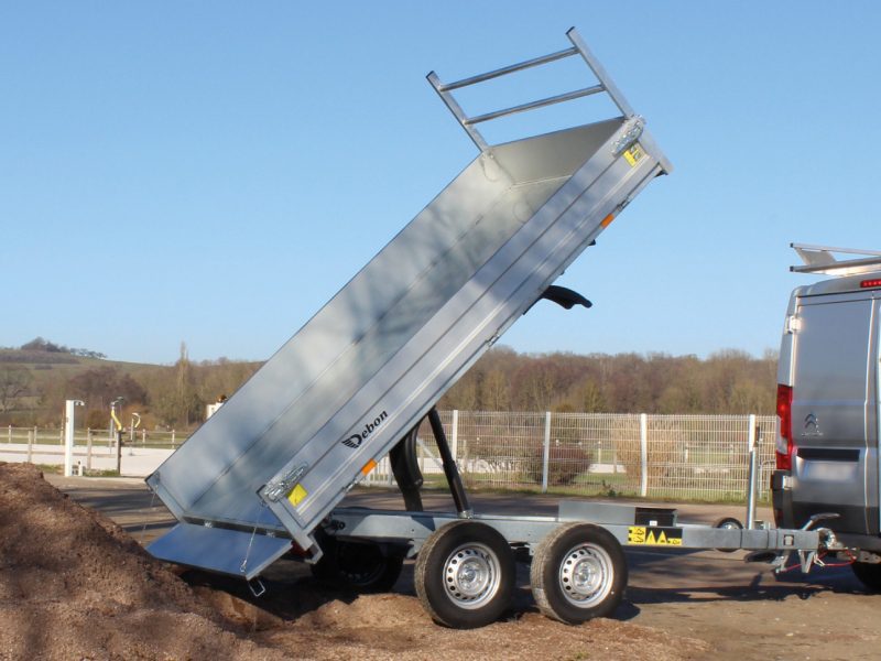 Debon PW1.2 Rear Tipper Trailer - Image 6