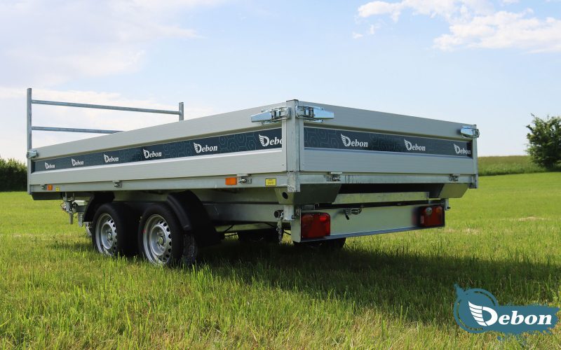 Debon PW3.6 Three Way Tipper Trailer - Image 3