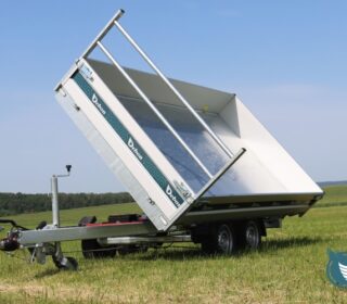 Debon PW3.6 Three Way Tipper Trailer