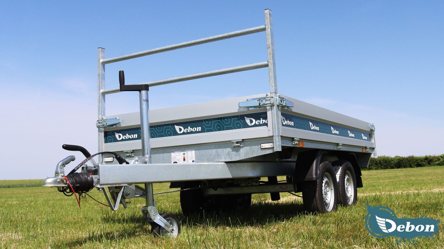 Debon PW1.2 Rear Tipper Trailer - Image 2