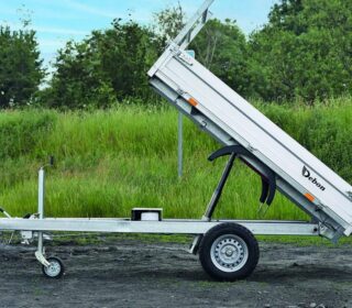 Debon PW0 Single Axle One Way Tipping Trailer