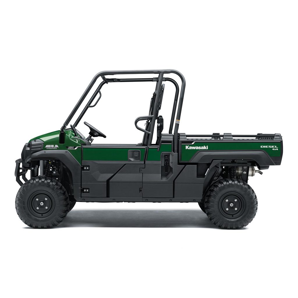 Kawasaki Mule Pro DX side profile studio shot
