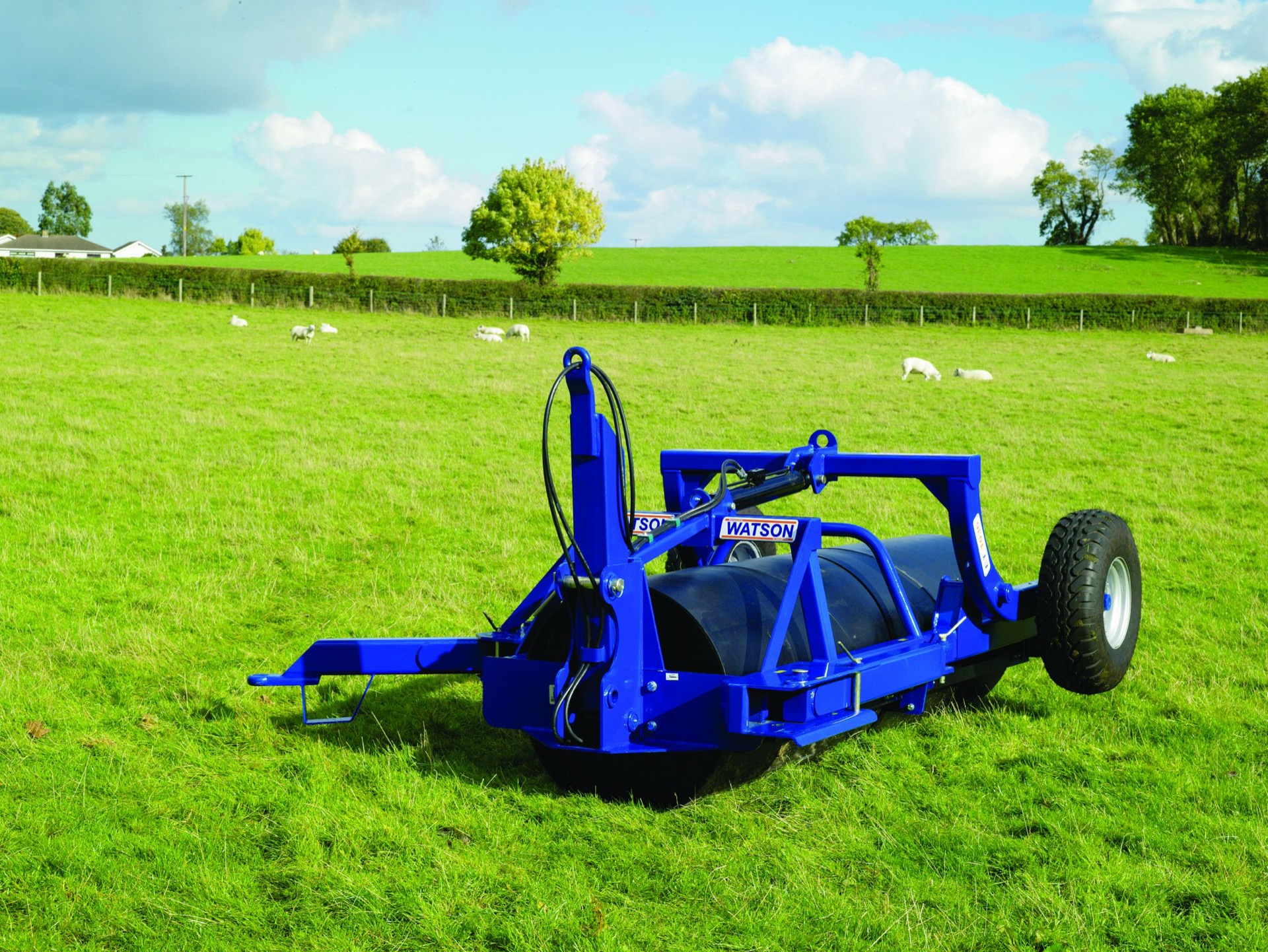 Walter Watson Water Ballast Land Roller c/w End Tow Hydraulic Wheel Kit - Image 7