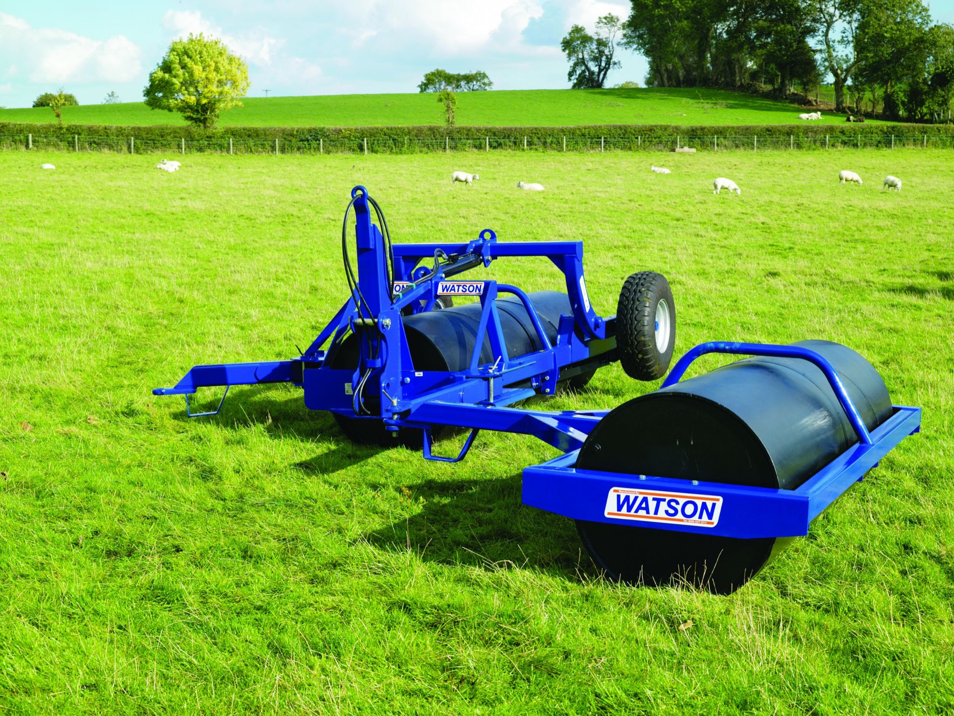 Walter Watson Water Ballast Land Roller c/w End Tow Hydraulic Wheel Kit - Image 8