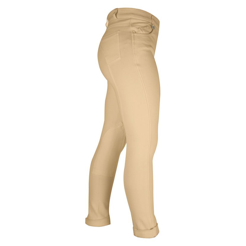 Hy Equestrian Melton Jodphurs Junior Beige - Image 3