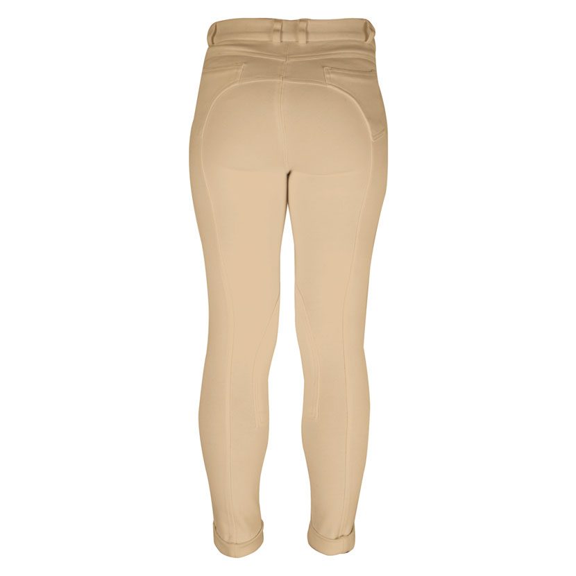 Hy Equestrian Melton Jodphurs Junior Beige - Image 2