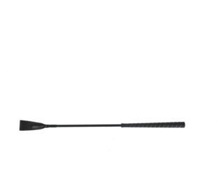 Hy Rubber Handled Whip Black