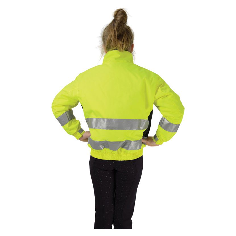 Hy Equestrian Hyviz Childrens Waterproof Jacket - Image 4