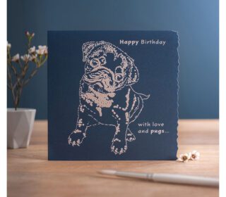Deckled Edge Colour Block Card