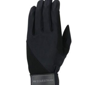 Hy Equestrian Absolute Fit Riding Glove Black