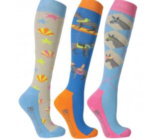 Hy Riding Socks Seaside Donkey