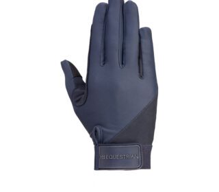 Hy Equestrian Absolute Fit Riding Glove Jr Navy