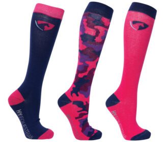 Hy Equestrian Dynaforce Socks Raspberry