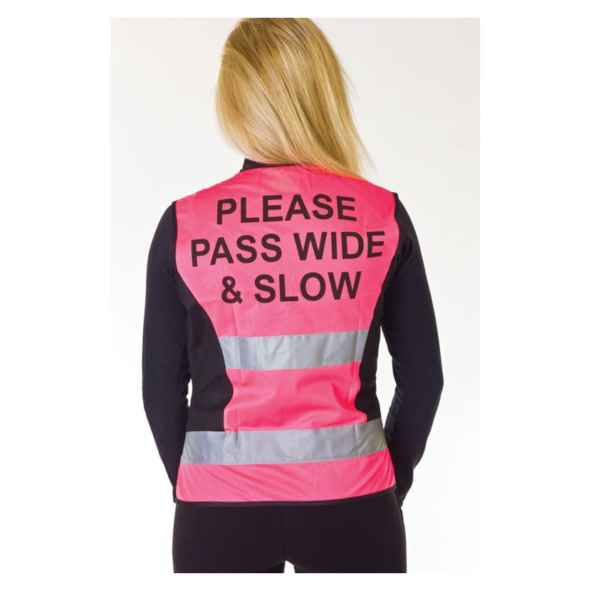 Hy Equestrian Hyviz Vest Pink - Image 2