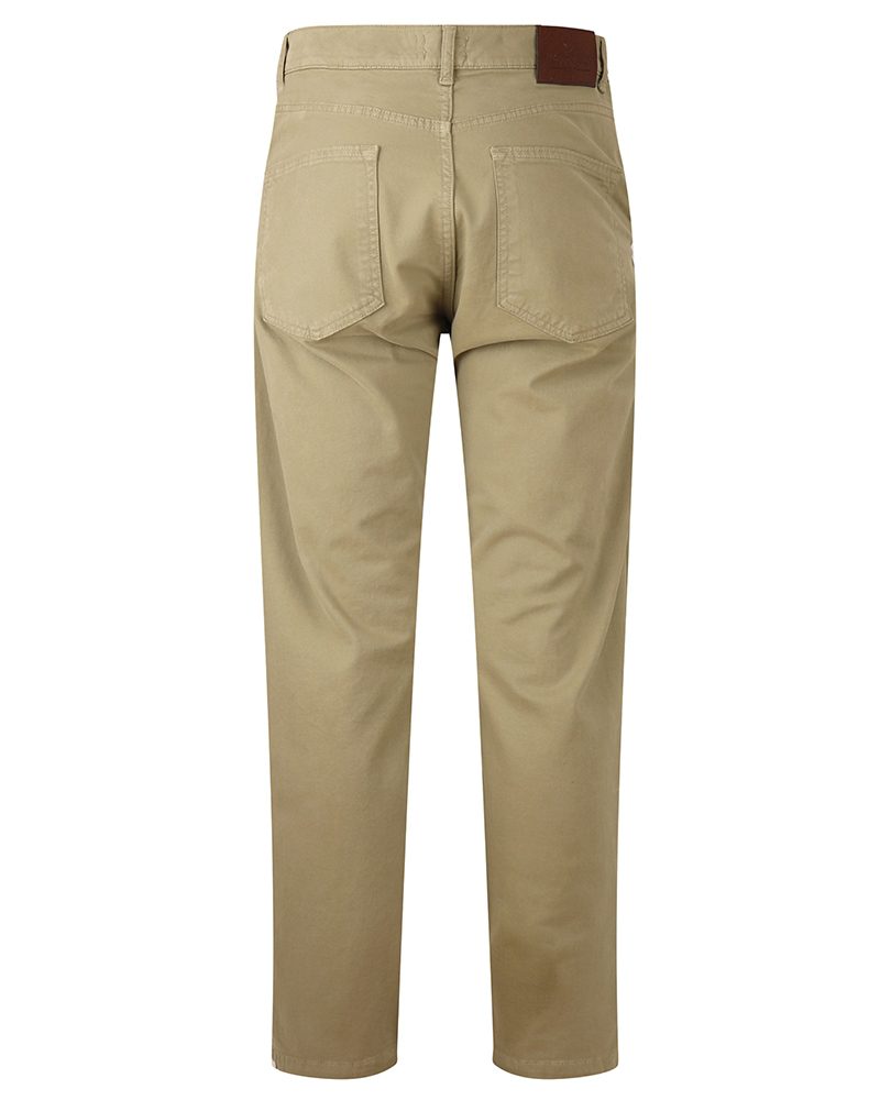 Hoggs of Fife Dingwall Cotton Jeans Stone - Image 3