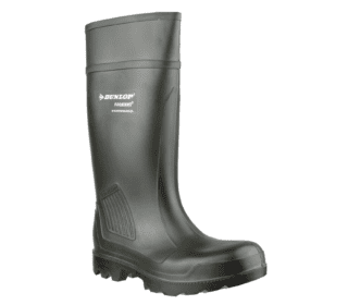 Dunlop Purofort Non-Safety Boots Green