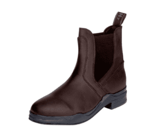 Hy Equestrian Wax Leather Jodphur Boot Brown