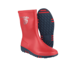 Mini Dunlop Wellington Boots Junior - Red