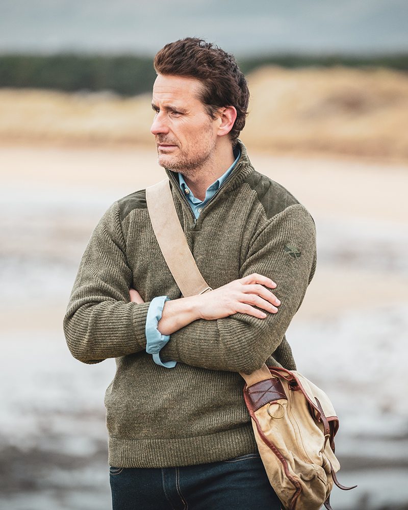 Hoggs of Fife Hebrides Zip Pullover - Image 3
