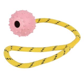 Studded Rope Ball 2" Dog Toy
