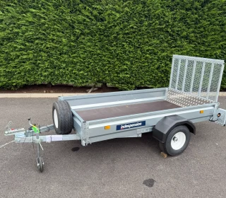 Indespension Unbraked 8'x4' Goods Trailer - Ramptail