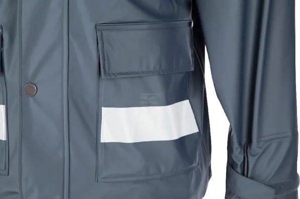 Protect By Kramp Rain Coat Navy - Image 4