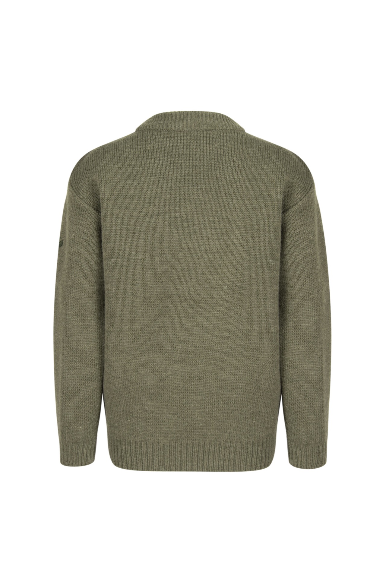 Hoggs of Fife Melrose Pullover Green Junior - Image 3