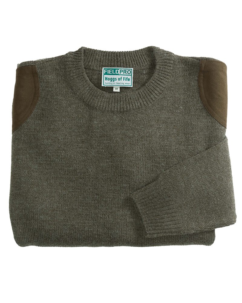 Hoggs of Fife Melrose Hunting Pullover Green - Image 5