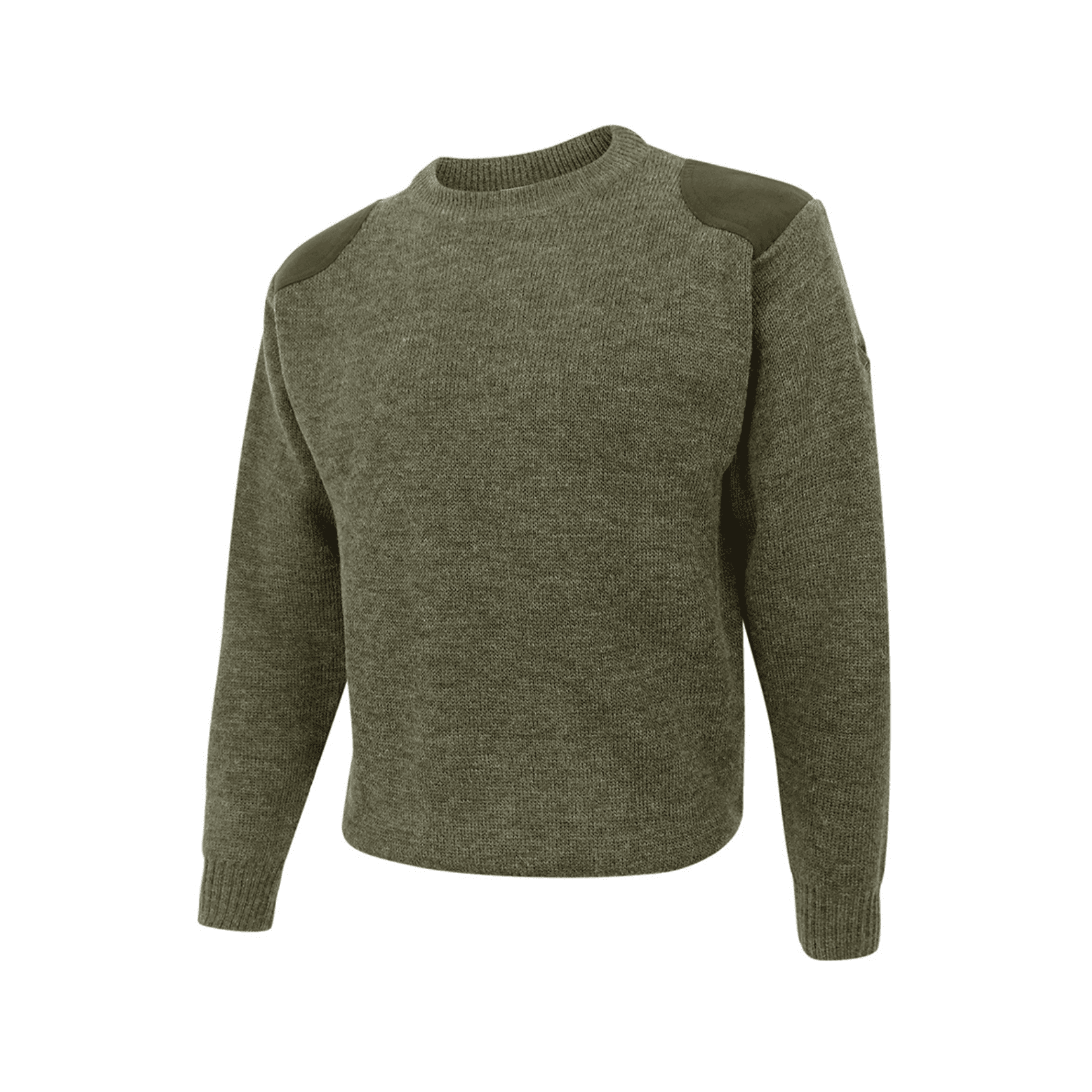 Hoggs of Fife Melrose Hunting Pullover Green