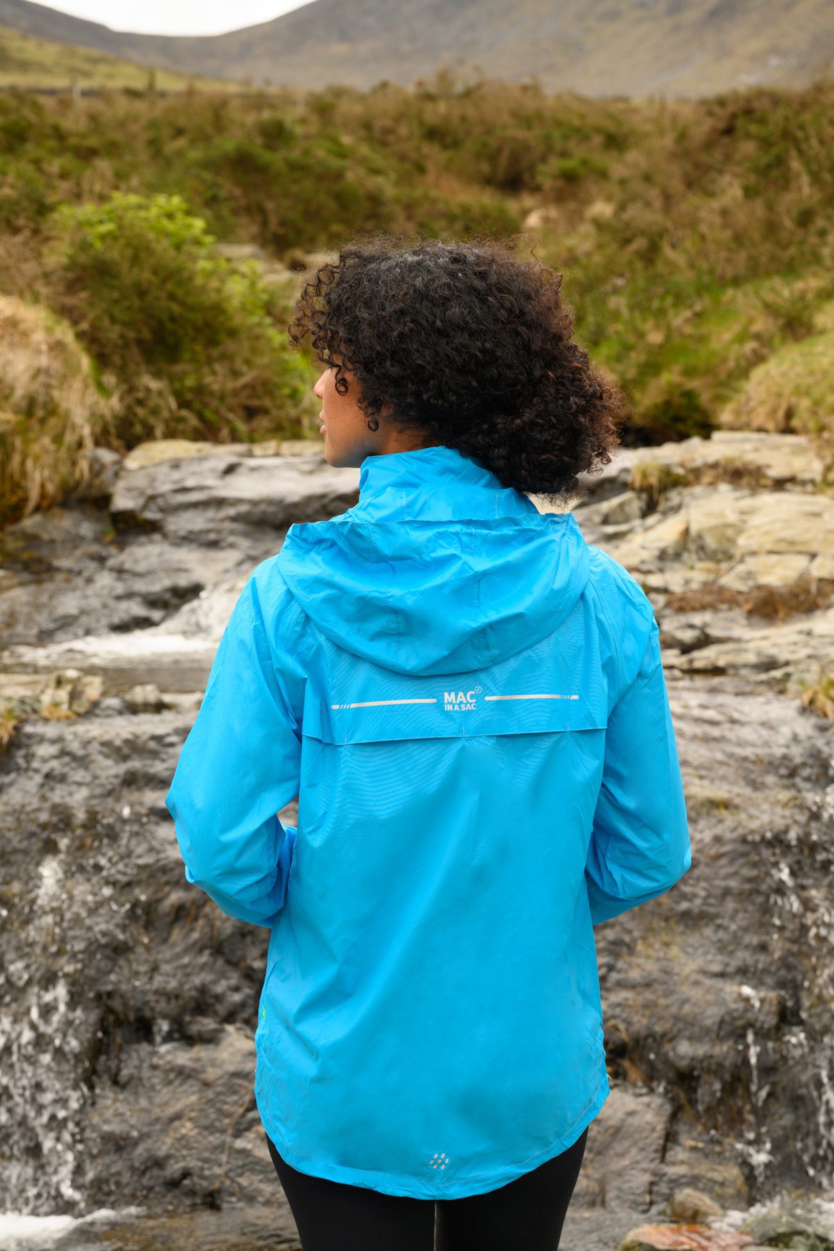 Mac In A Sac Origin II Jacket Neon Blue - Image 14