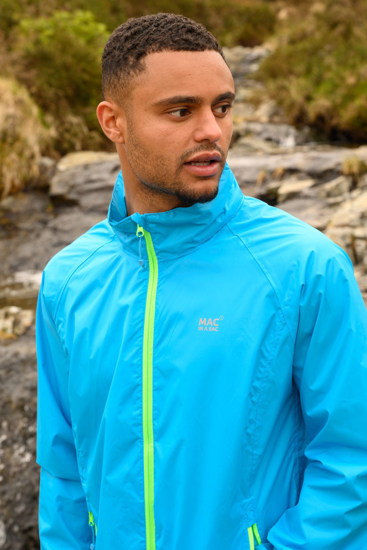 Mac In A Sac Origin II Jacket Neon Blue - Image 23