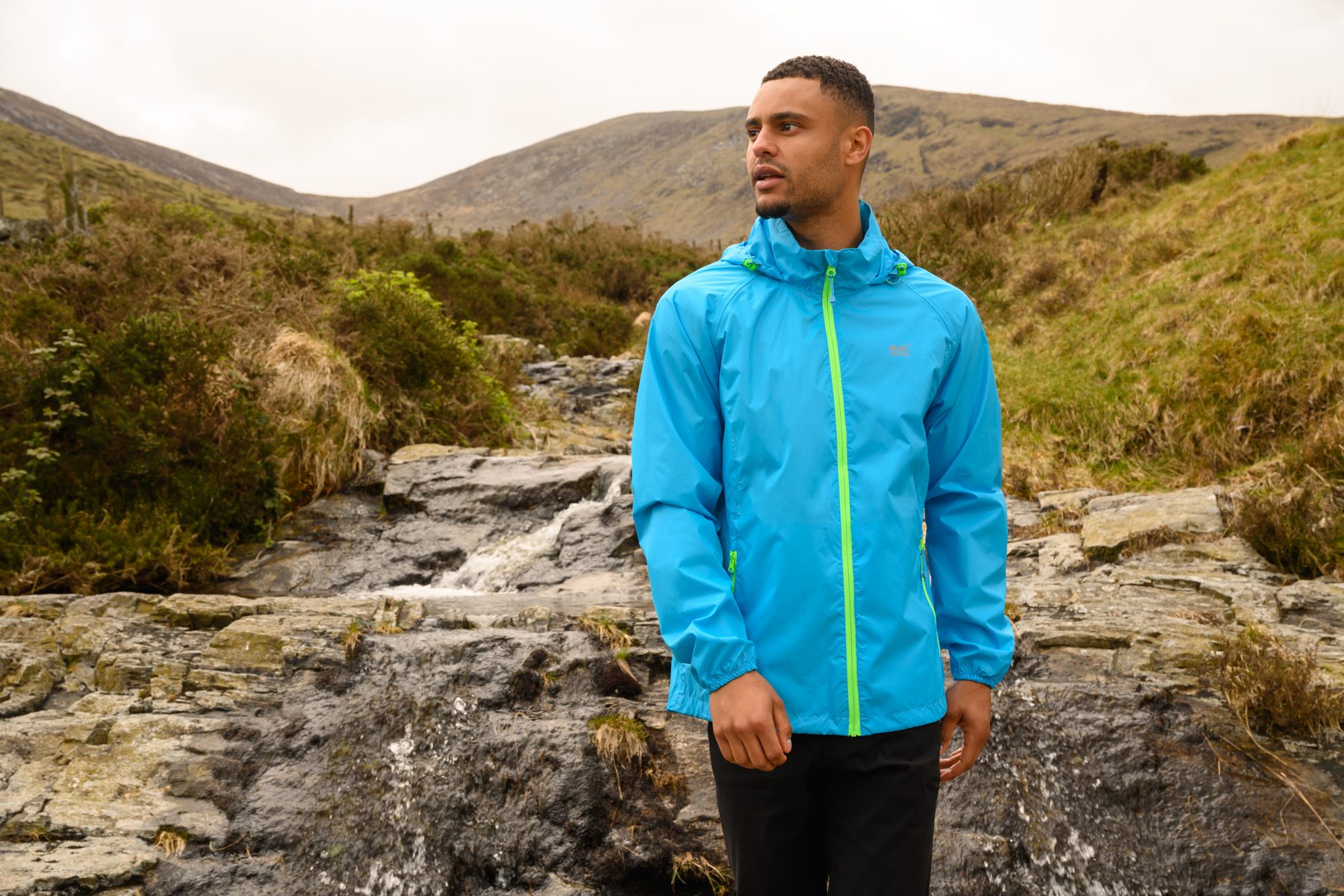 Mac In A Sac Origin II Jacket Neon Blue - Image 21