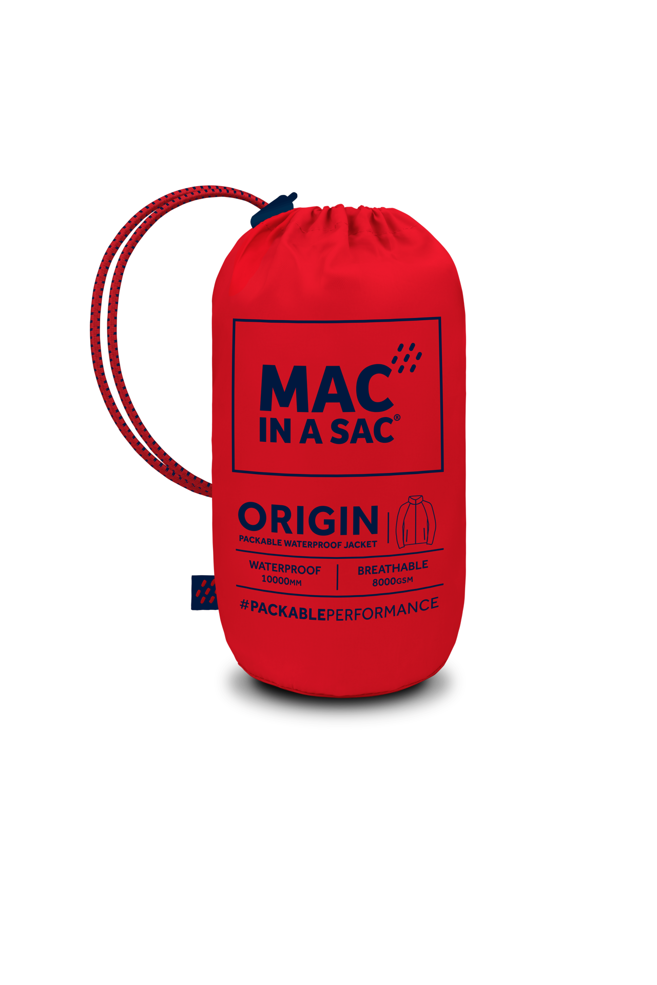 Mac In A Sac Origin II Jacket Red - Image 21