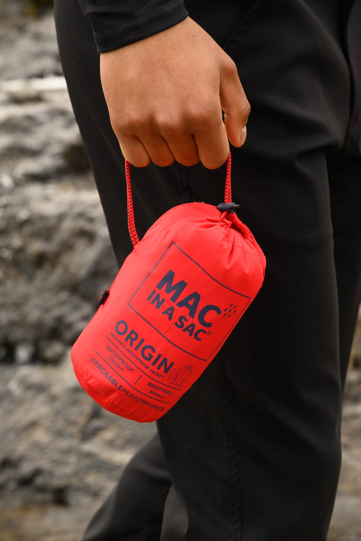 Mac In A Sac Origin II Jacket Red - Image 2