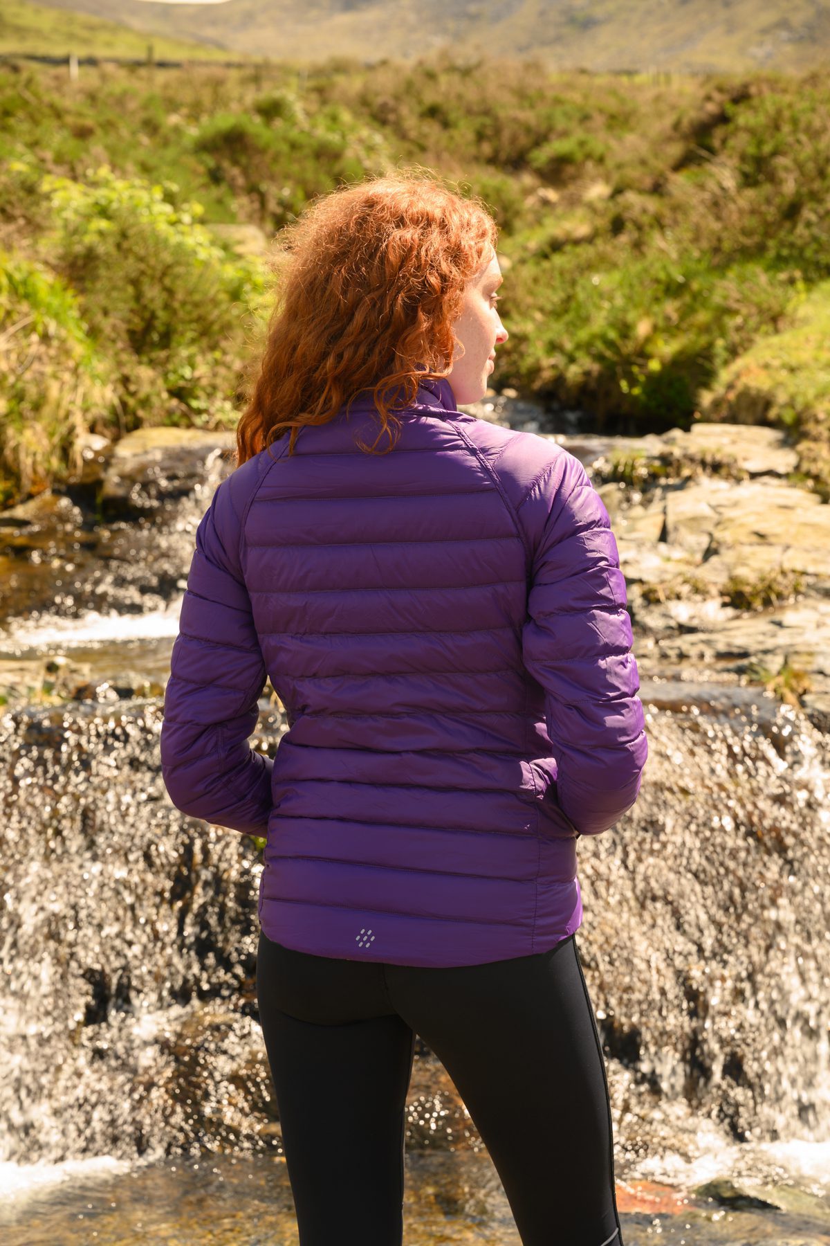 Mac In A Sac Polar Down Jacket Yellow And Grape - Image 13