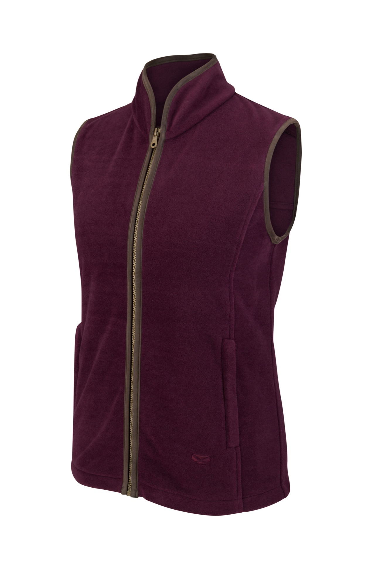 Hoggs of Fife Stenton Ladies Gilet Merlot - Image 6