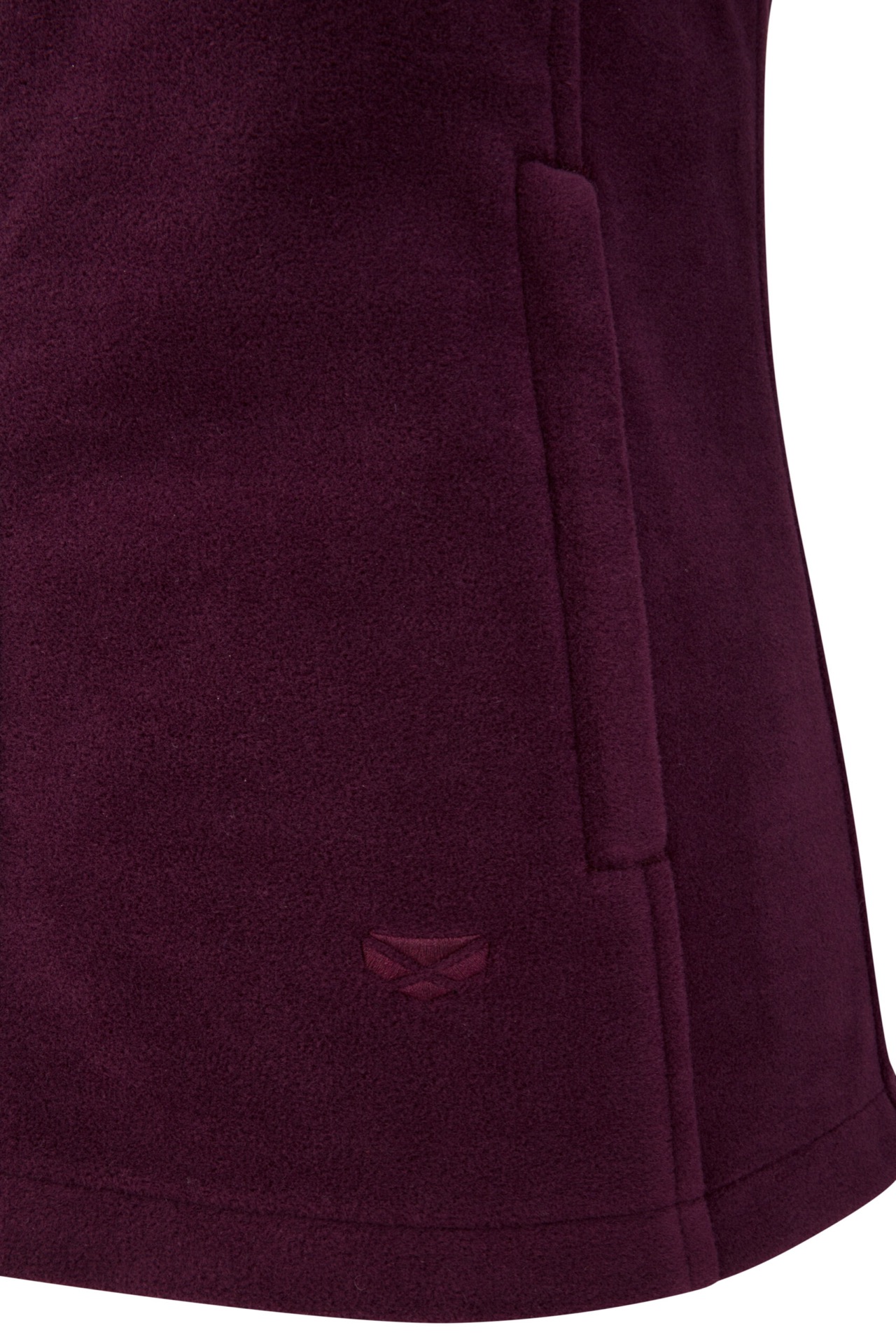 Hoggs of Fife Stenton Ladies Gilet Merlot - Image 4