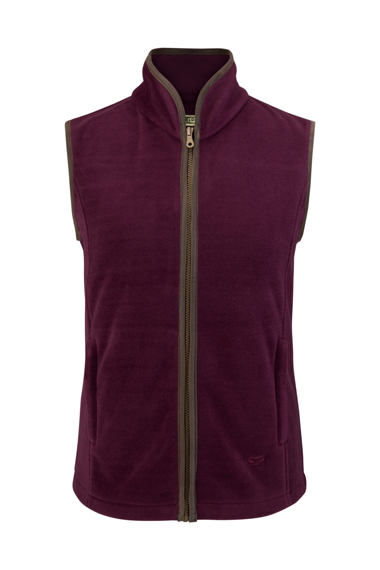 Hoggs of Fife Stenton Ladies Gilet Merlot - Image 3