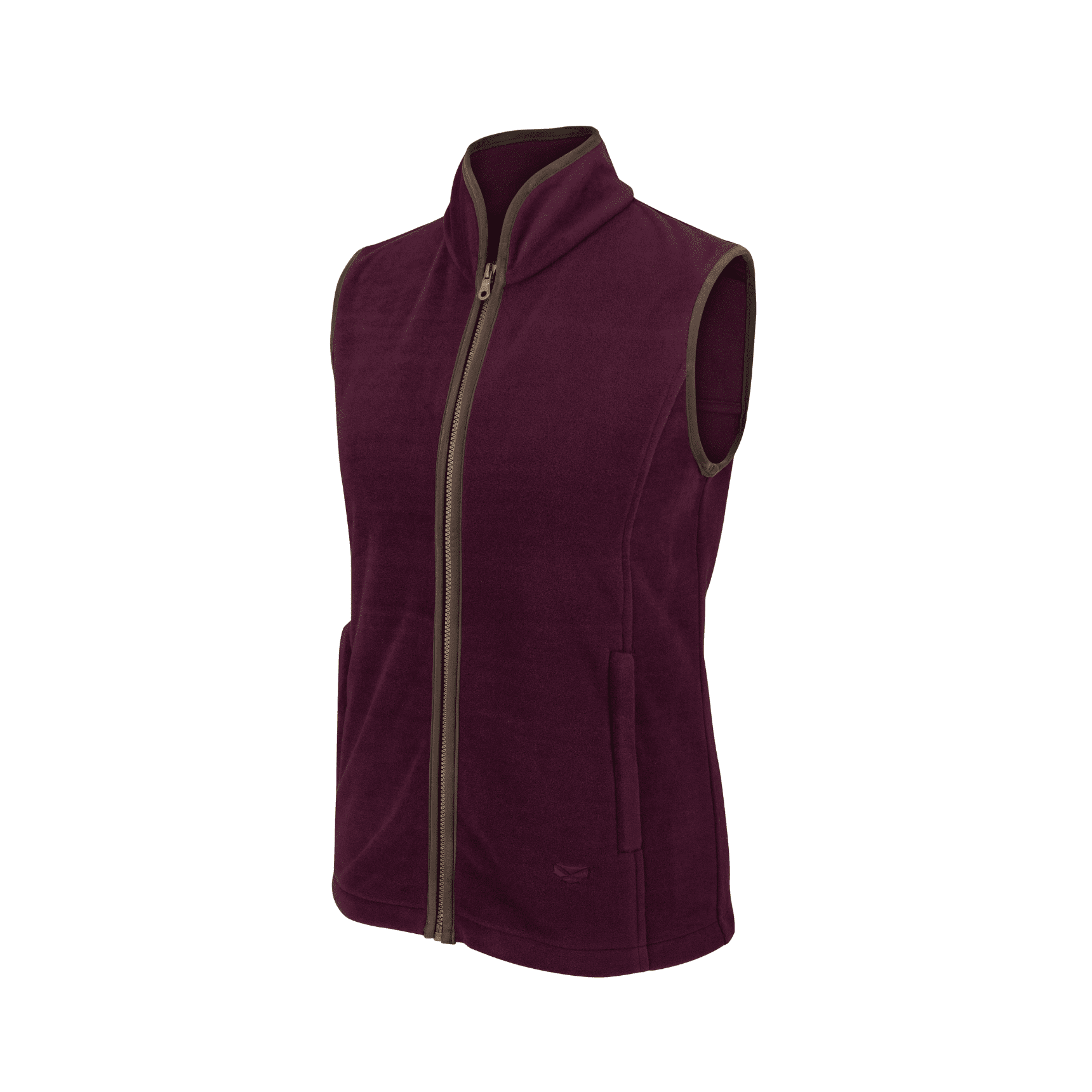 Hoggs of Fife Stenton Ladies Gilet Merlot