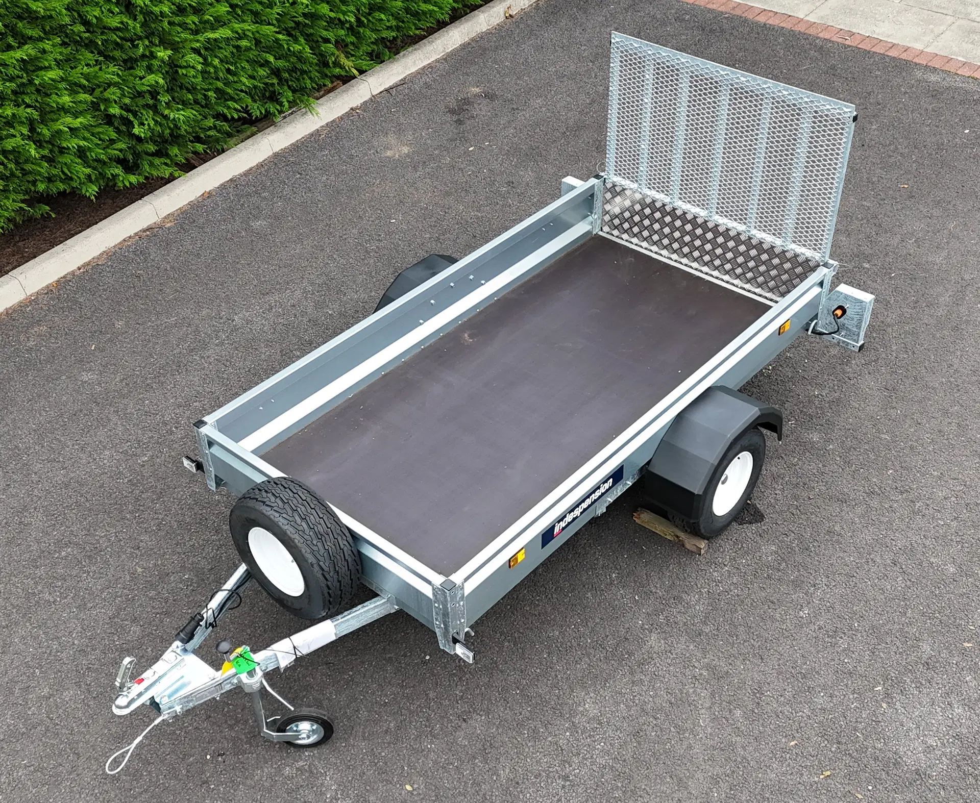 Indespension Unbraked 8'x4' Goods Trailer - Ramptail - Image 12