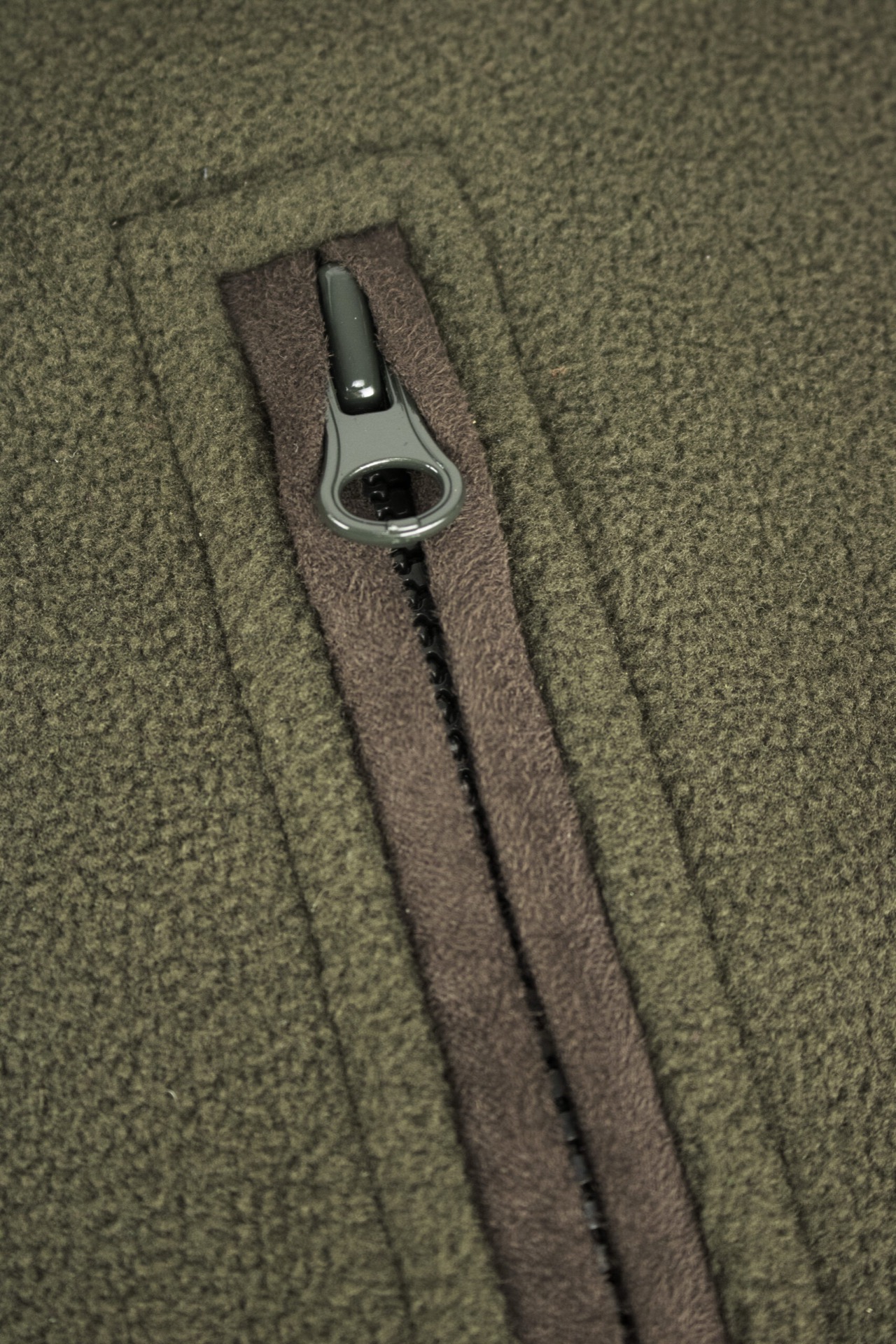 Hoggs of Fife Woodhall Fleece Gilet Green - Image 4