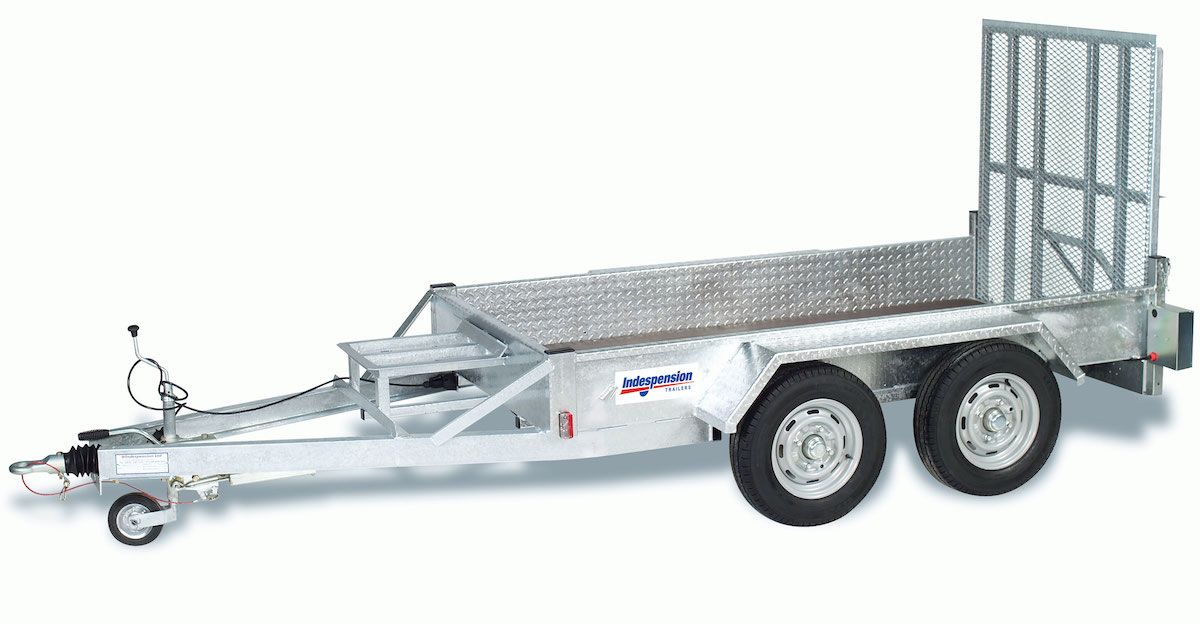 Indespension 8'3½” x 4'1½” Plant Trailer (2700kgs)