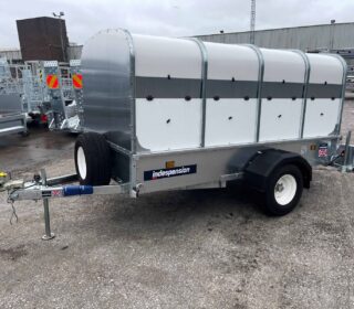 Indespension Braked 8'x4'x4'H Livestock Trailer
