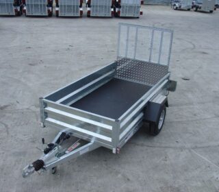 Indespension Braked 8'x4' Single Axled Trailer
