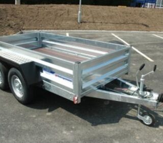 Indespension Braked 8'x4' Twin Axled Trailer