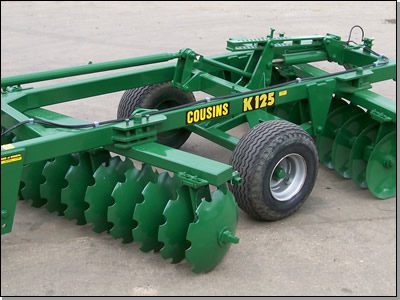 Cousins of Emneth - K125 Disc Harrows (Trailed Offset)