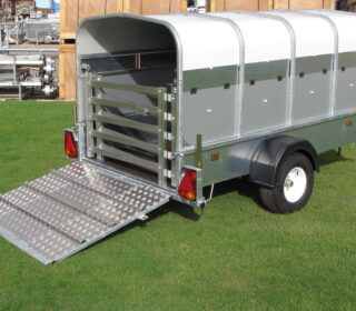 Indespension Unbraked 8'x4'x4'H Livestock Trailer