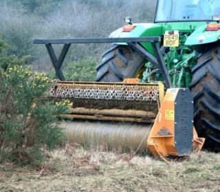 Teagle Flail Mowers and Mulchers - ECF (Cage Rotor) Forestry Mulcher