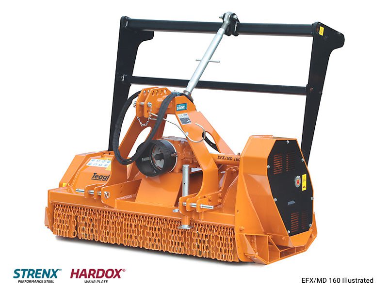 Teagle Flail Mowers and Mulchers - EFX Fixed Tooth Forestry Mulcher - Image 2